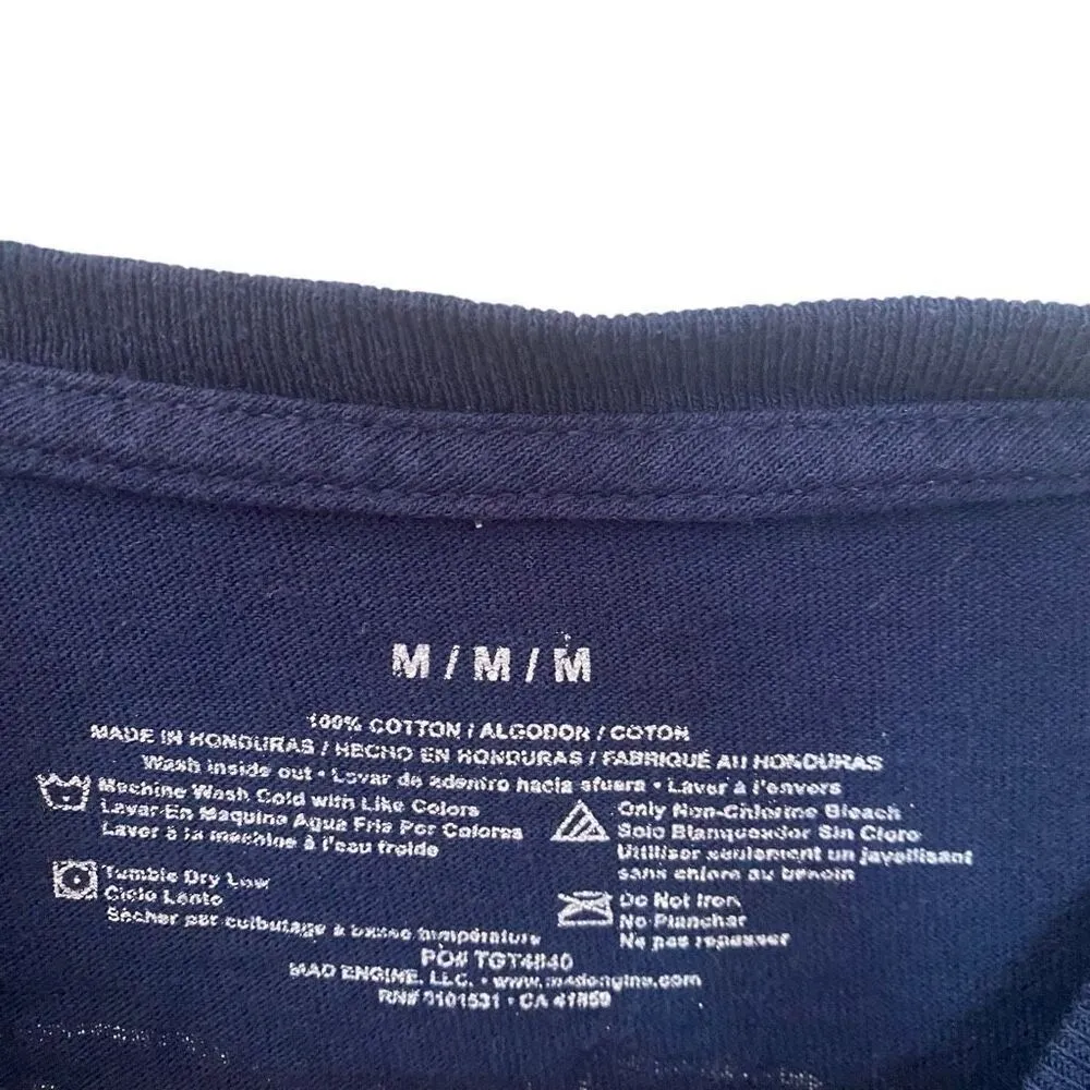 NASA short sleeve graphic exploring new worlds medium orange - Image 4