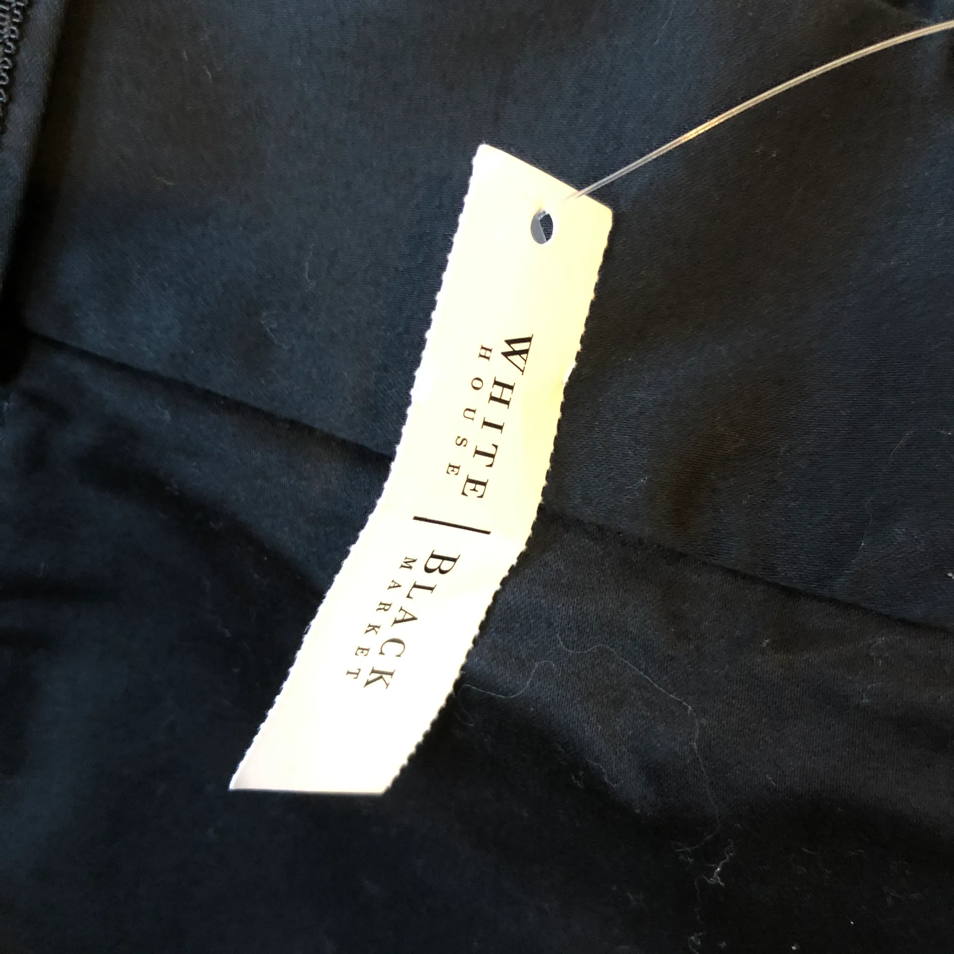 NWT WHBM black pencil skirt size 12 - Image 3