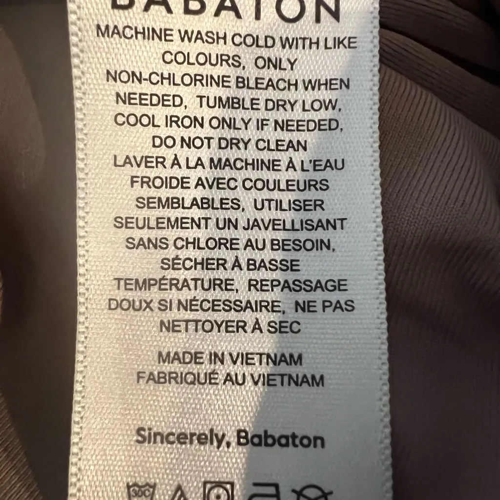 Babaton Aritzia Women’s Contour Tank Dark Tan Square Neck Bodysuit XS NWOT - Image 8