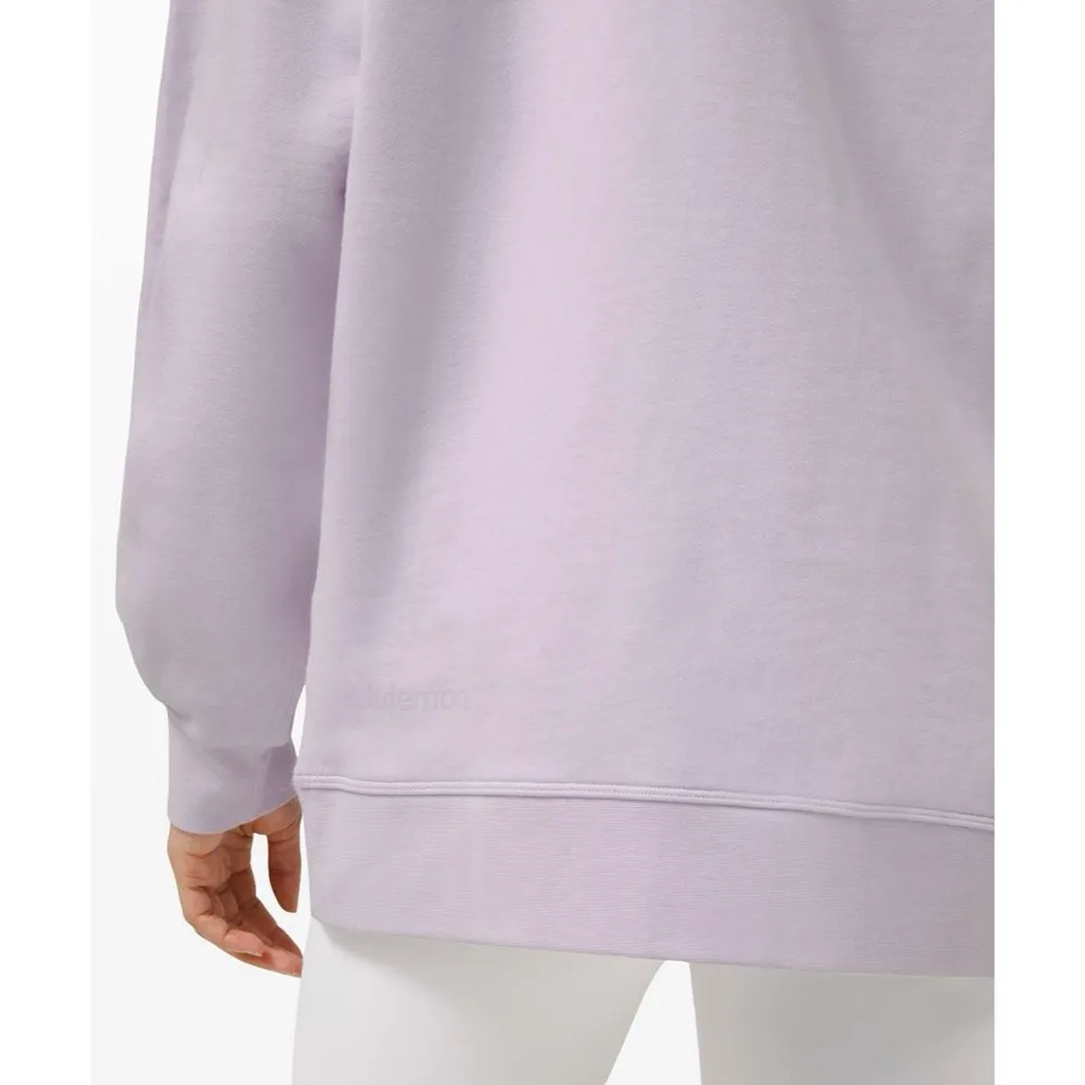 Perfectly Oversized Crew Sweatshirt
Lavender Dew - Image 4