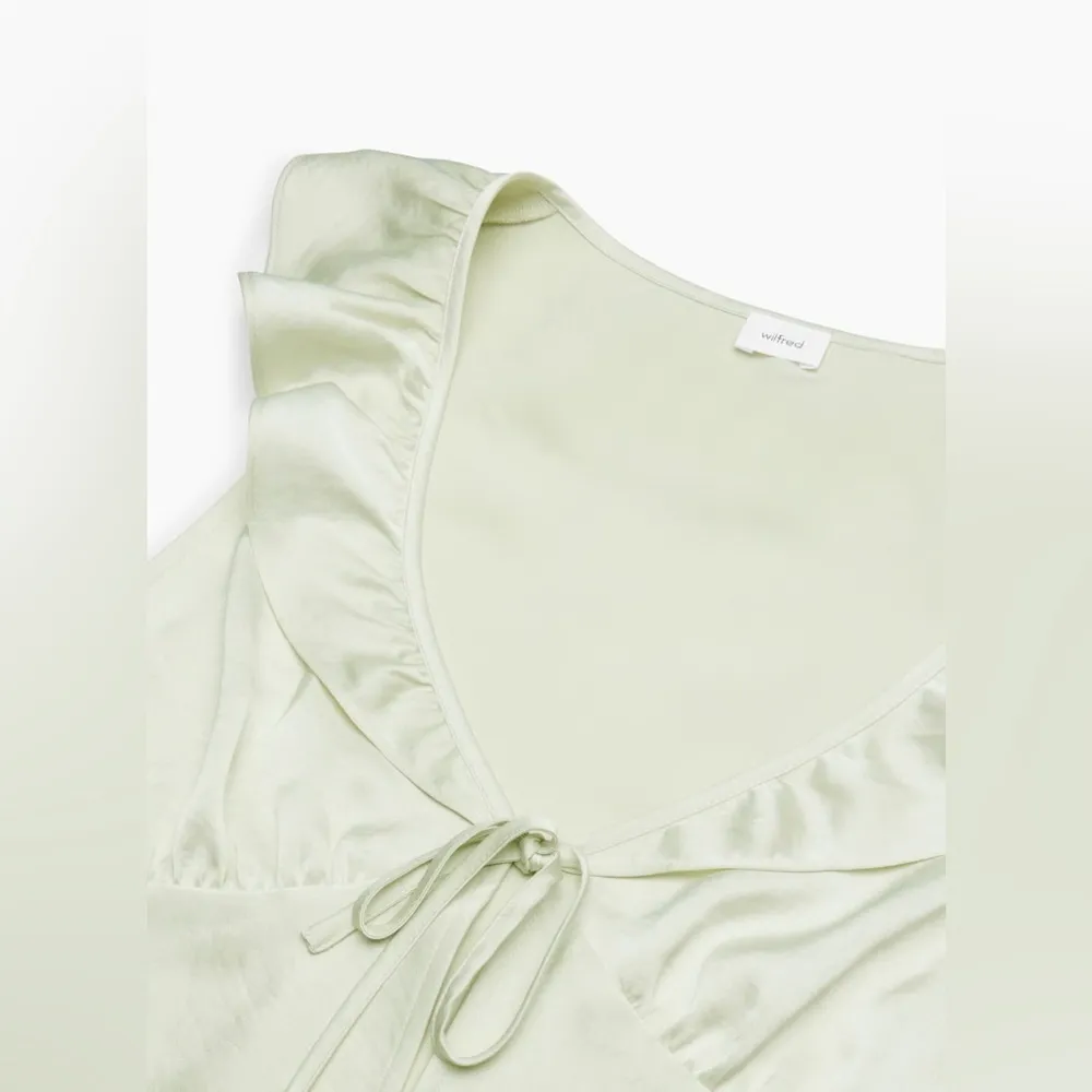 Aritzia Wilfred Tonka Satin Blouse - Image 5
