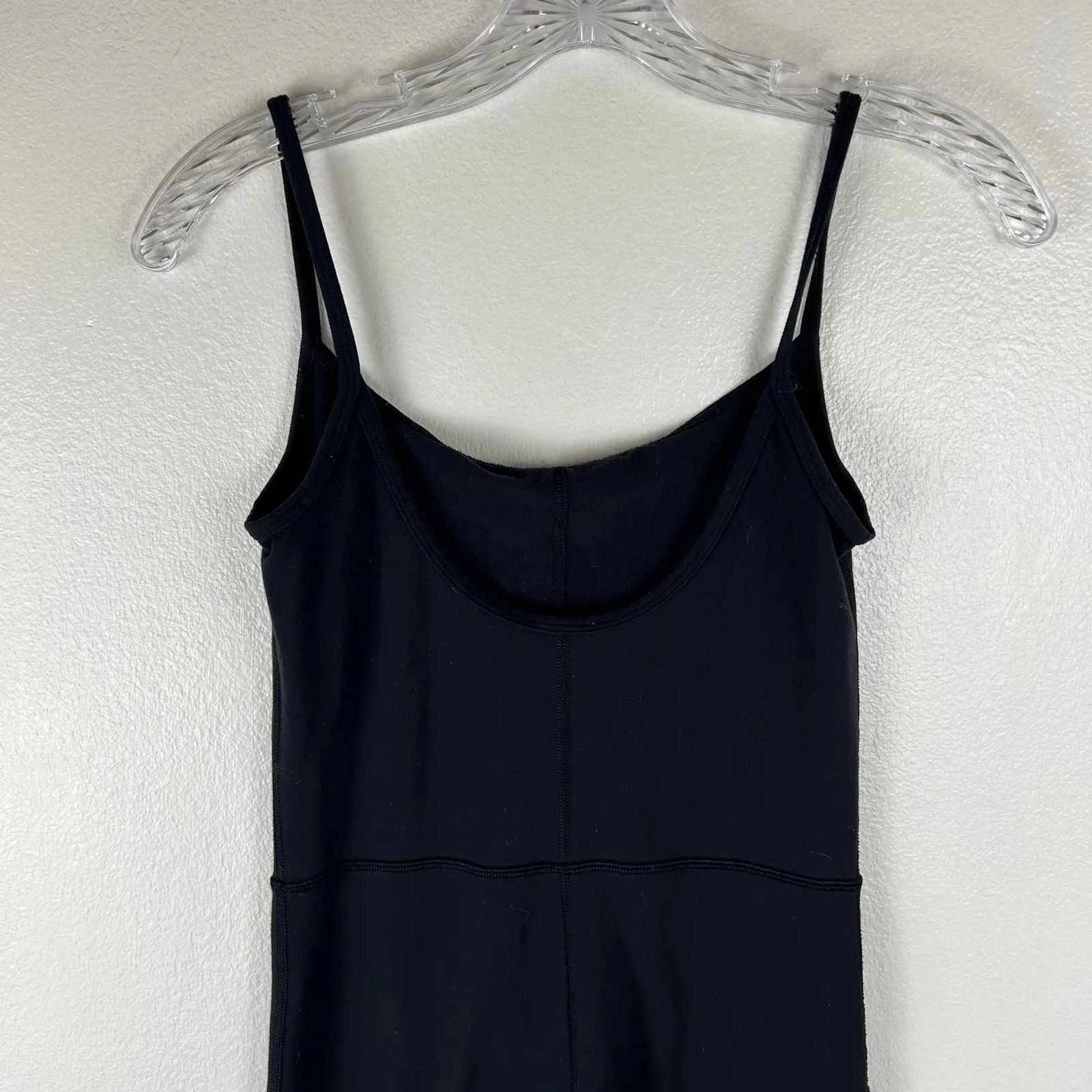 Wilfred Free Divinity Stretch Athletic Jumpsuit Black Size Small Yoga One Piece - Image 4