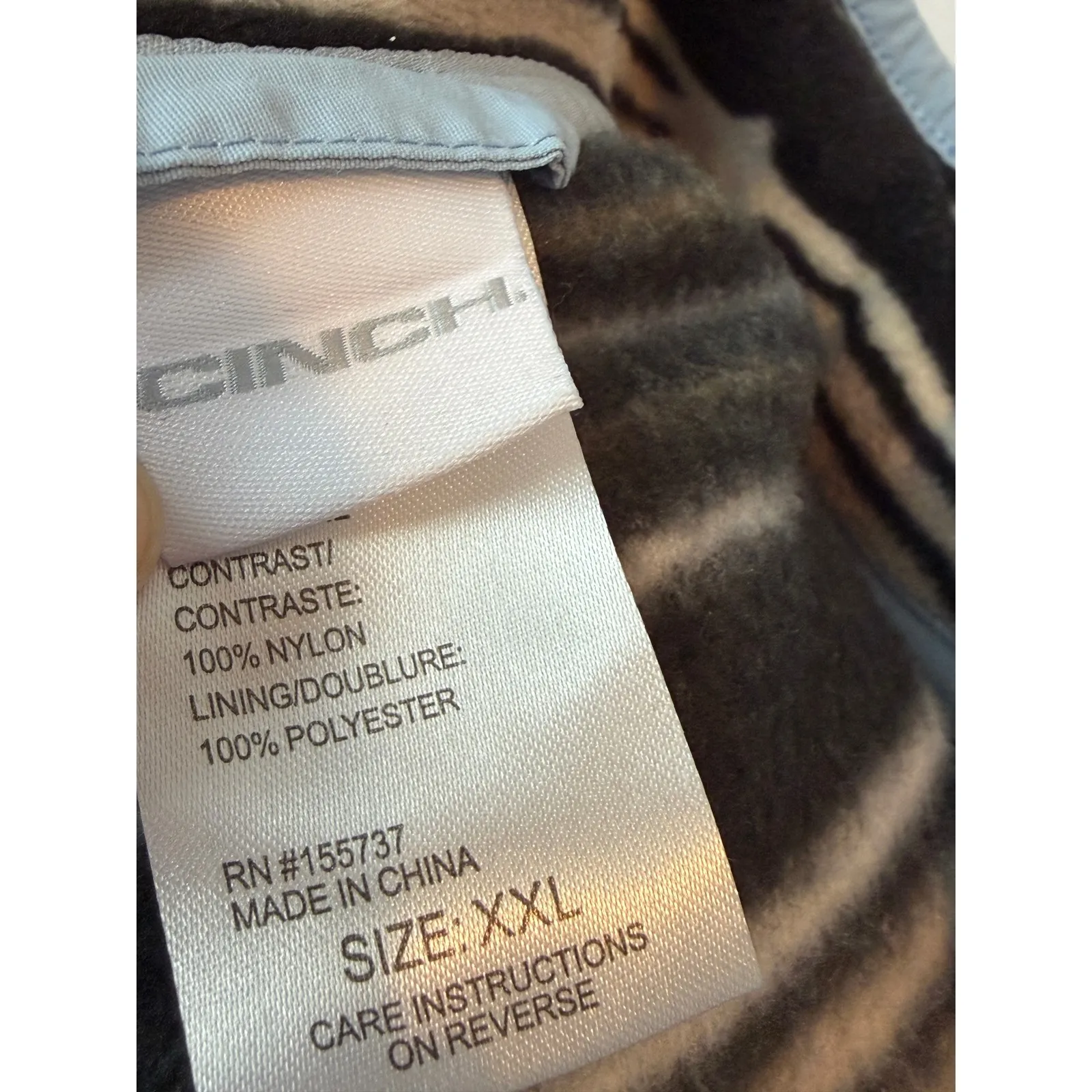 Cinch Fleece Pullover Jacket Aztec XXL Plus Size Womens 2X 2XL Western Pullover - Image 2