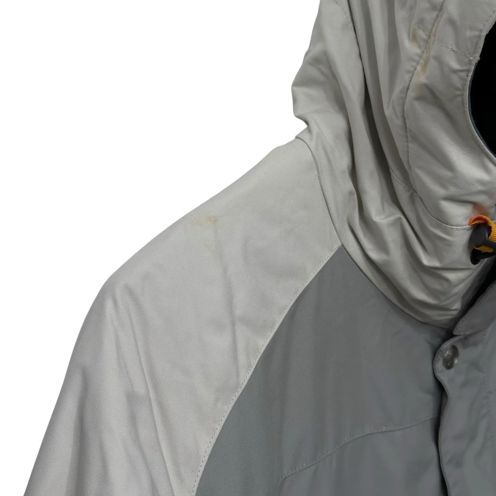 Burton Radar Snowboard Snow Coat Women's Size Large Jacket Grey White Ski - Image 10