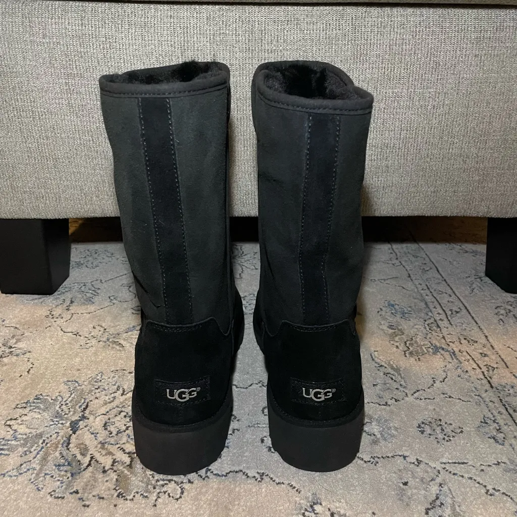 UGG Michelle Boots Shearling Mid Calf in Black - Image 6