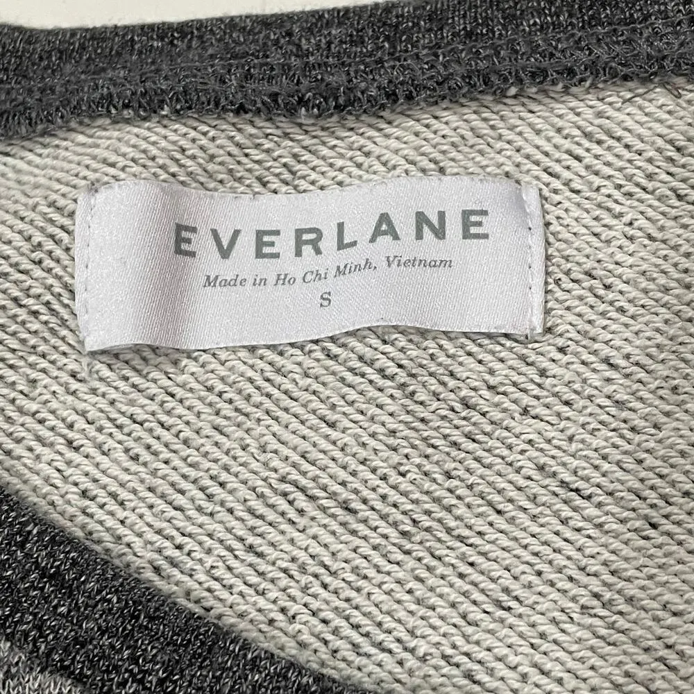 Everlane The Crew Sweatshirt Pullover - Gray Marled - Small - Image 6