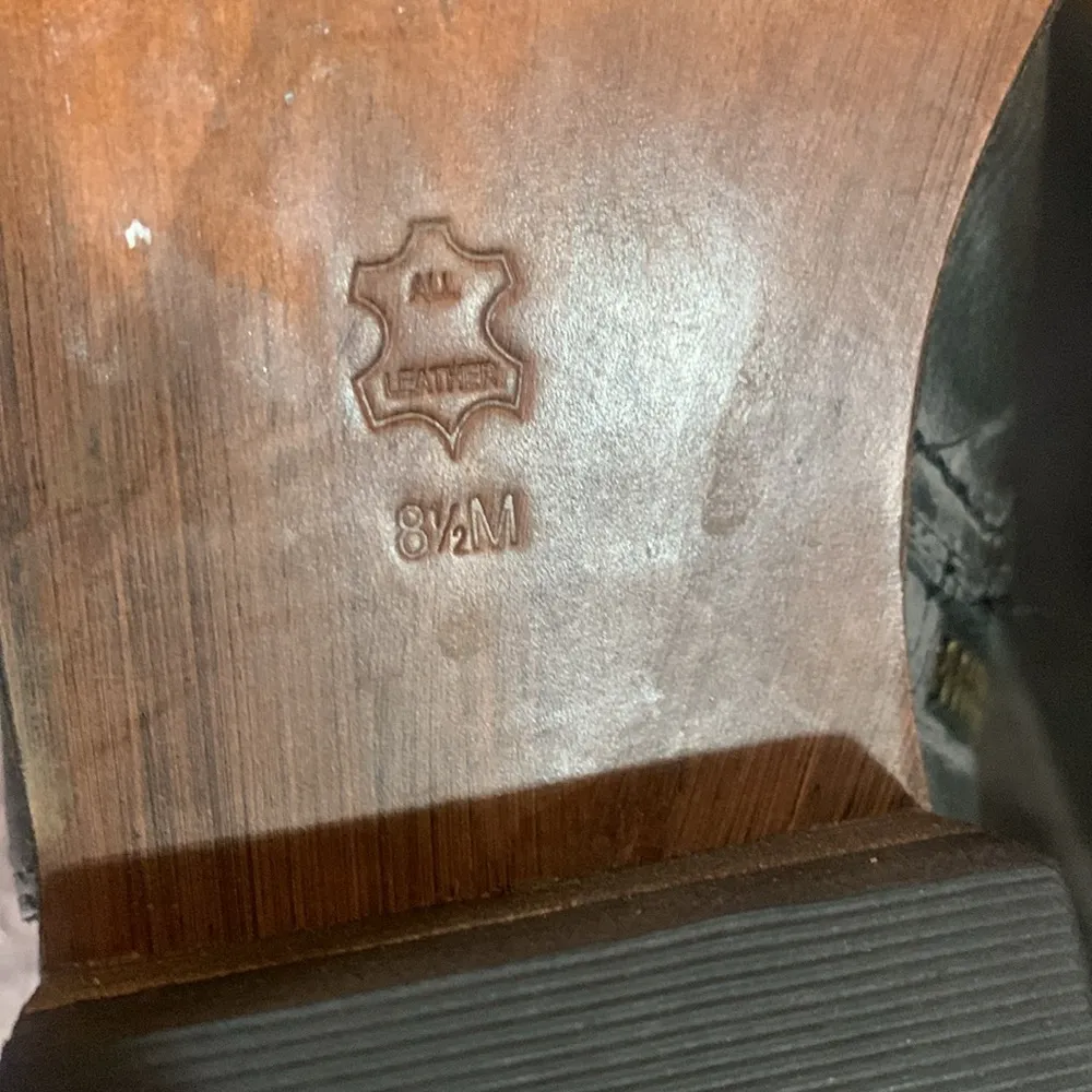 Lucchese Spirit Leather Boots Size 8.5 - Image 8