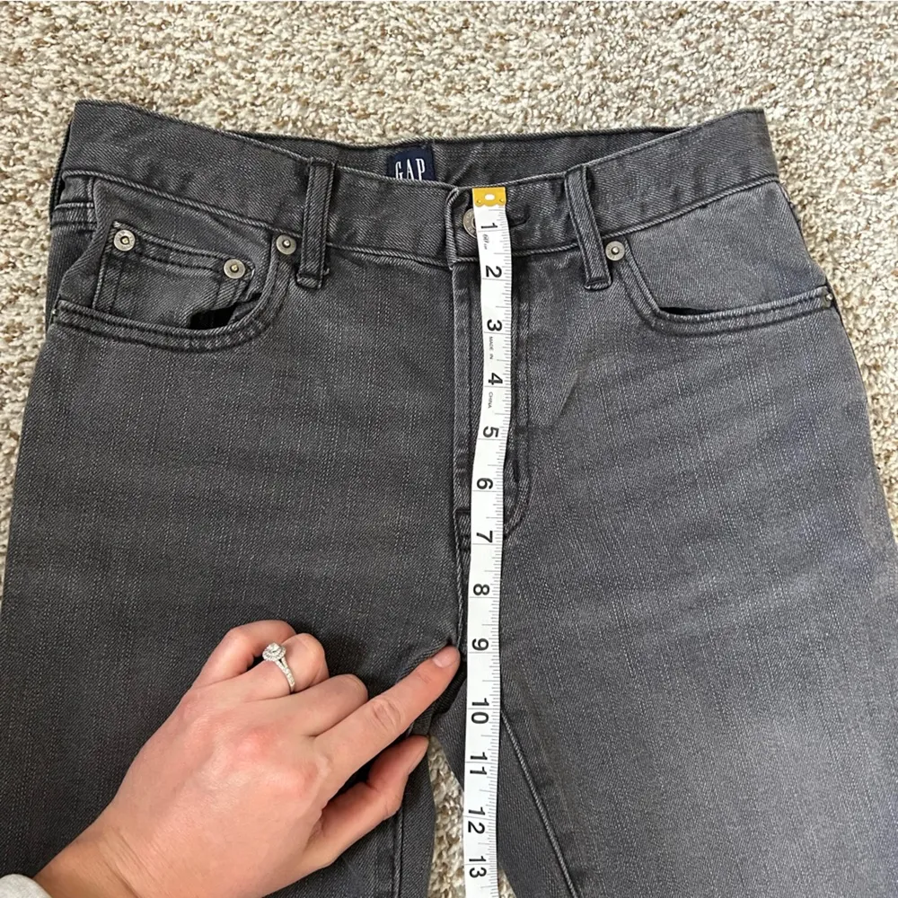 GAP Black Denim Skinny Best Girlfriend Jeans Size 24 - Image 5