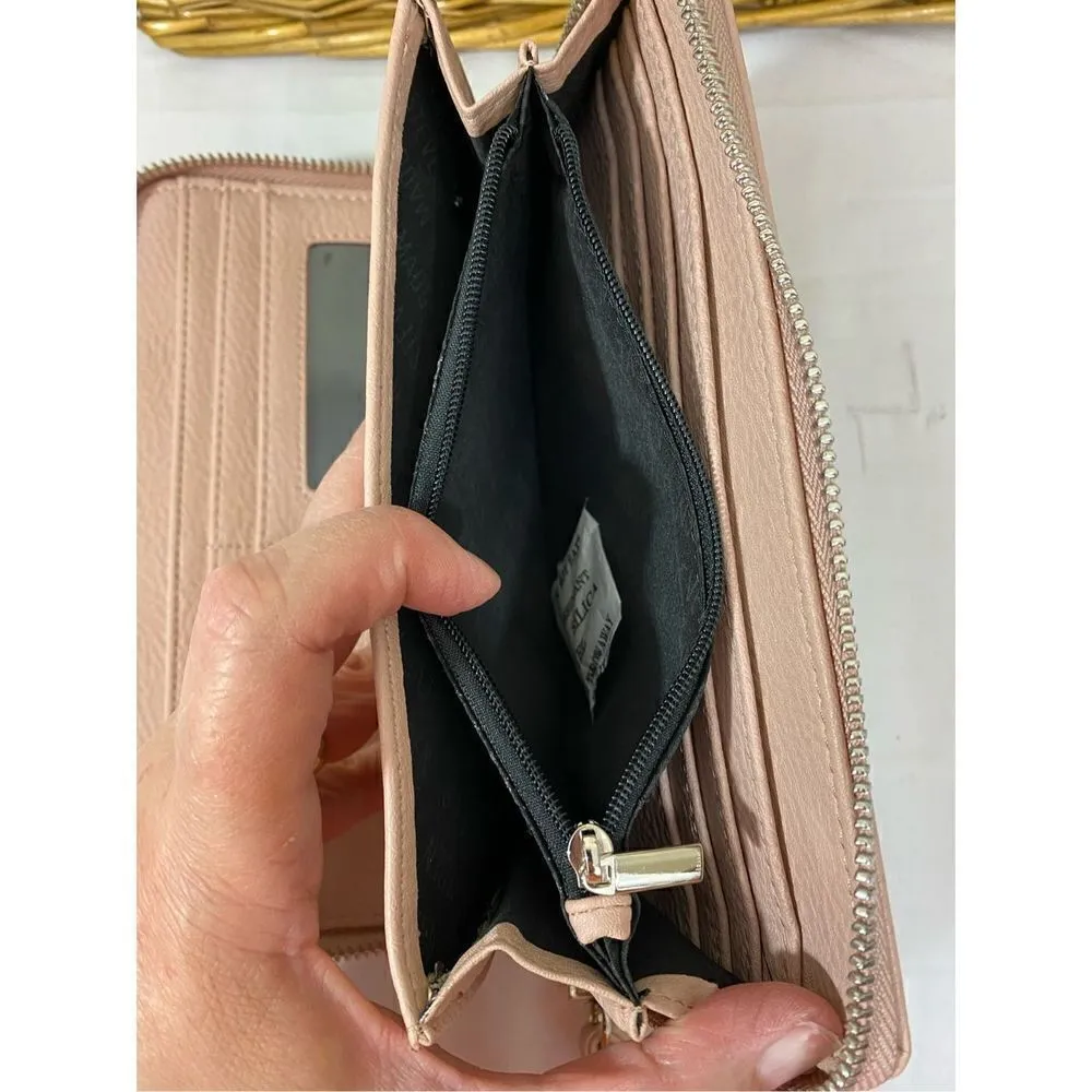 Steve Madden Pink Zip Wristlet - Image 7