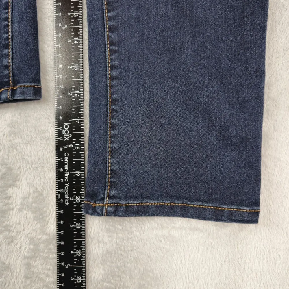 Soho Jeans Womens Small New York & Company High Waist Cropped Legging Stretch - Image 7