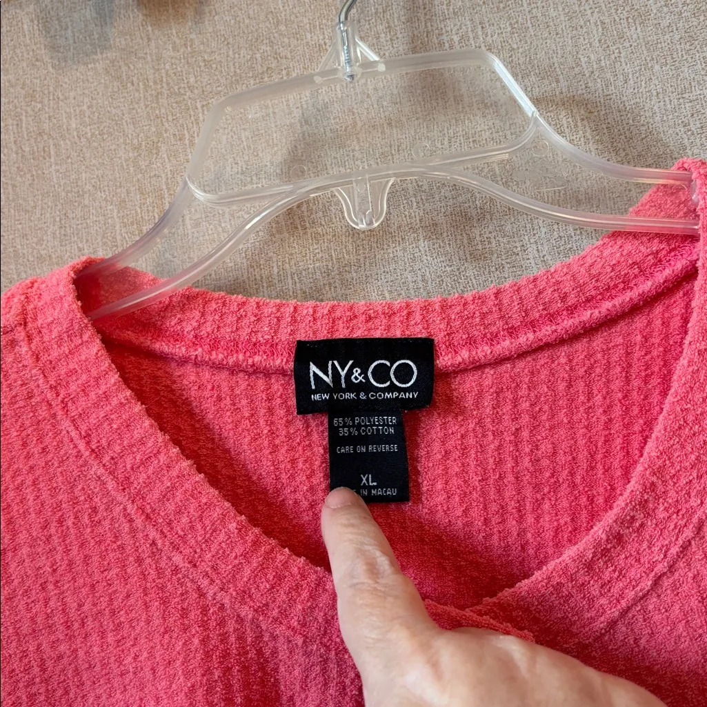 New York & Company snap front jacket xl - Image 2