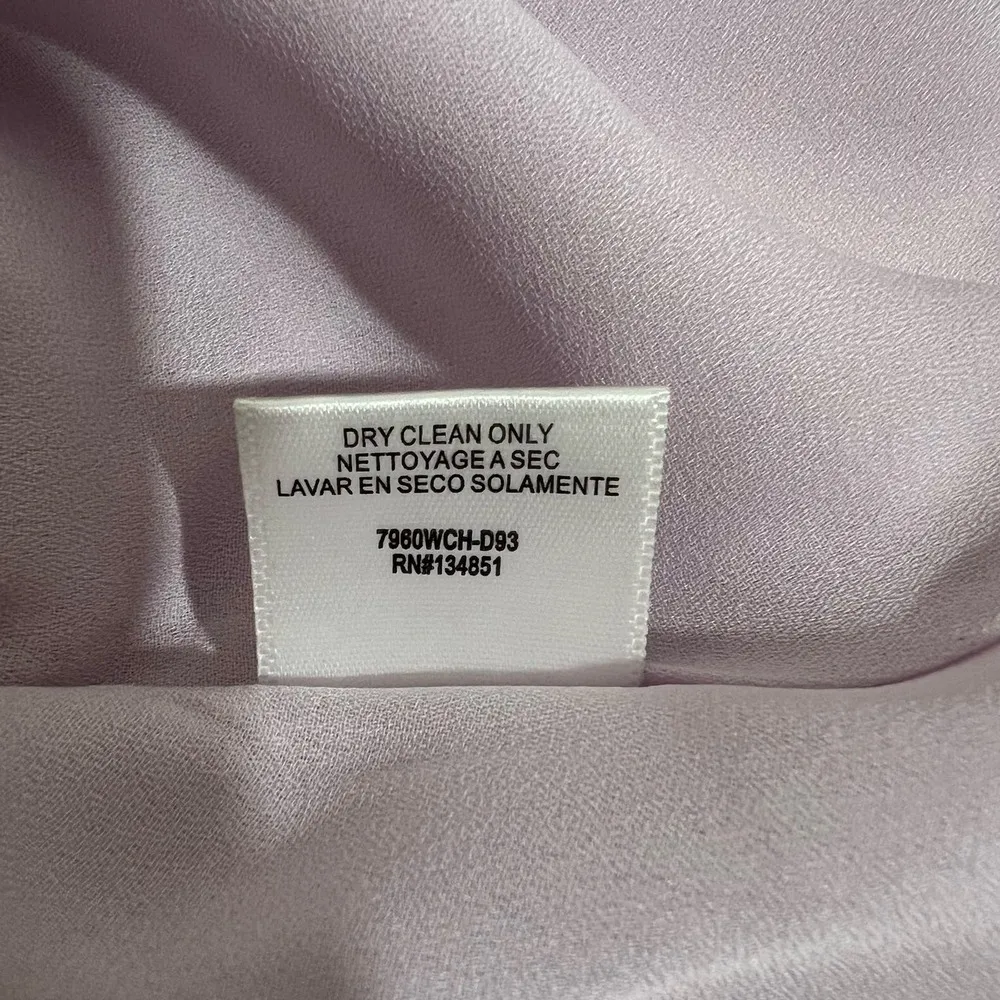 WAYF Lilac Purple Ruffle Lace Up Tank Top Size Small New - Image 8