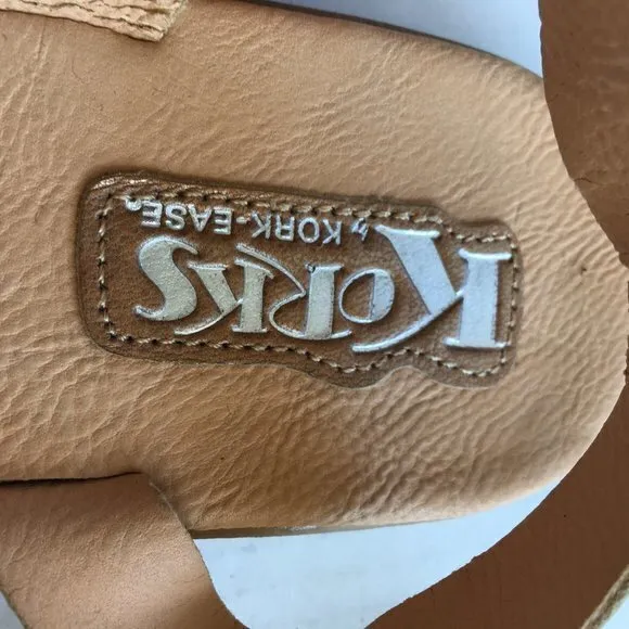 Kork-Ease Metallic Sandals‎ Strappy Leather Bronze - Image 2