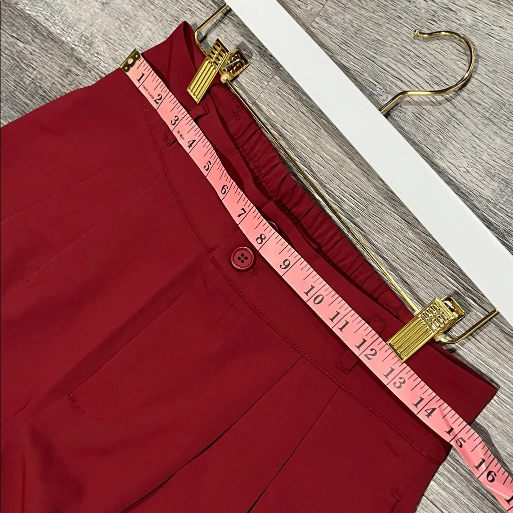 Halara NWT Flex™ High Waisted Zipper Pocket Shirred Straight Leg Work Pant - M - Image 8