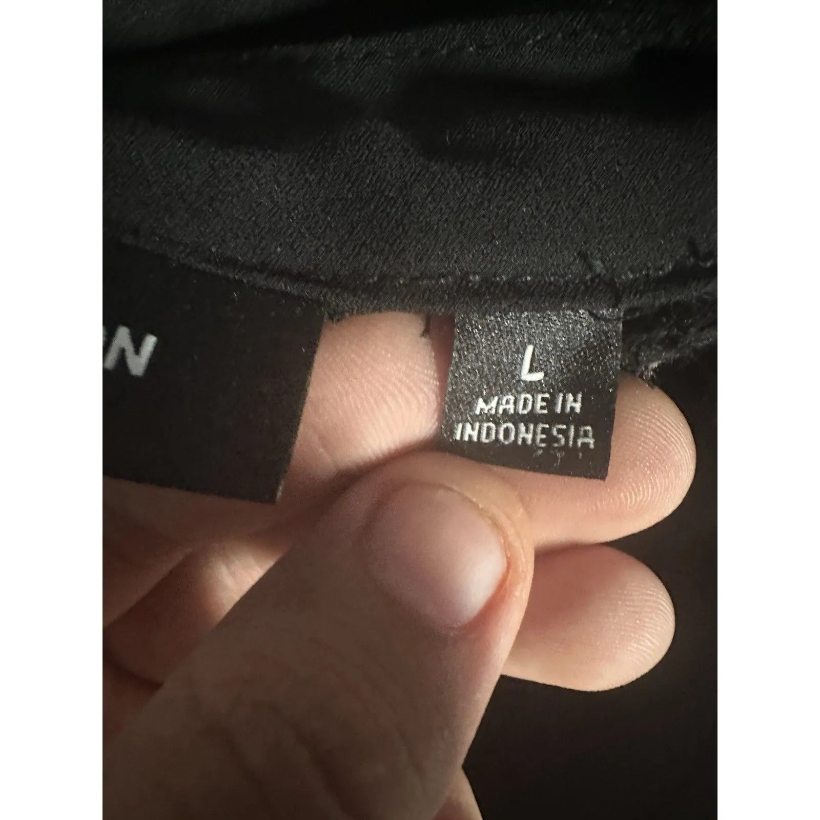 Gabrielle Union Black Chiffon Tie Neck Blouse Women’s Size Large Elegant Top - Image 6