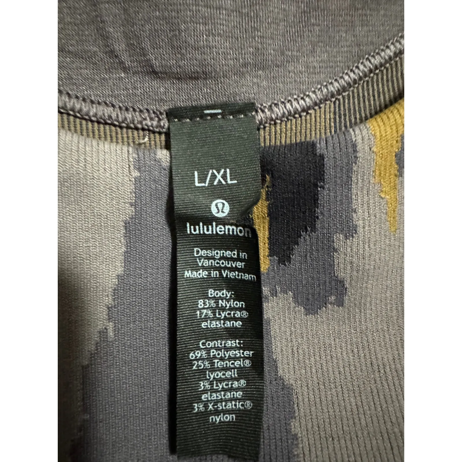 Lululemon Take The Moment Cropped Tank x Robert Geller in Size L/XL in Camo Size L - Image 6