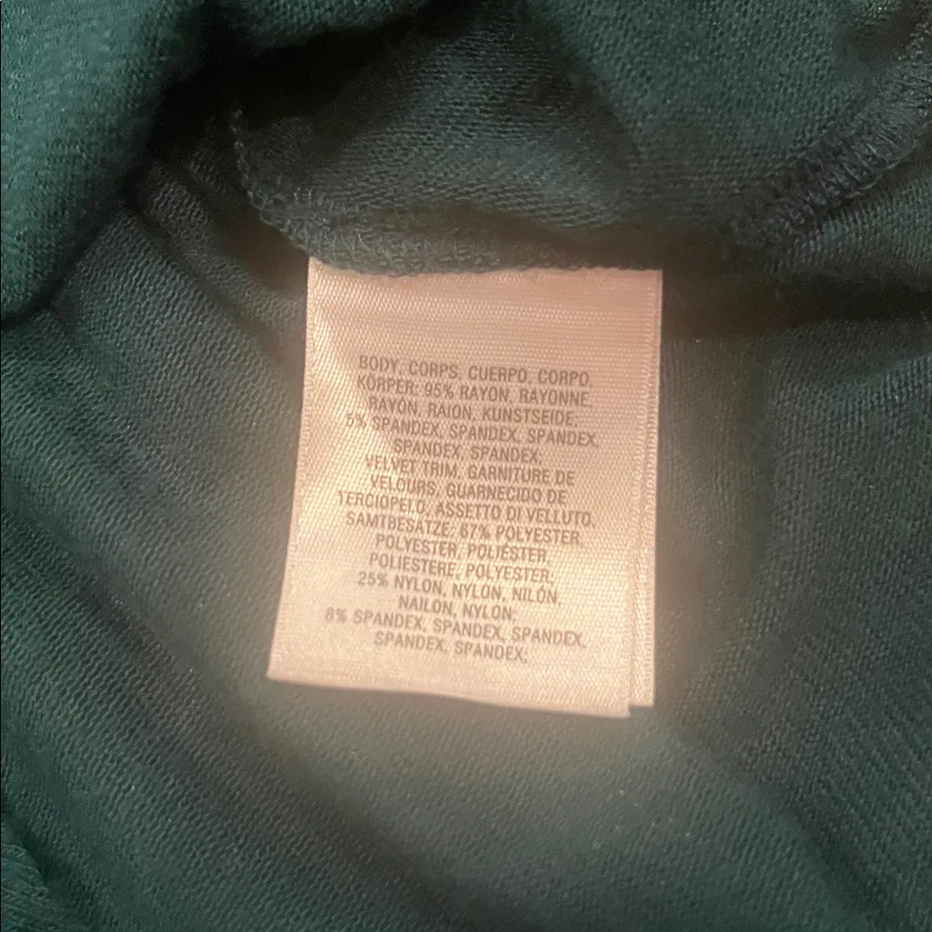 Anthropologie Meadow Rue Surya burnout velvet flowy flutter relaxed swing top XS - Image 8