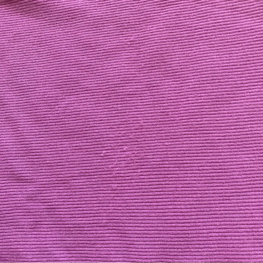 Banana Republic Asymmetrical Crew Neck Sweater Size Small Soft Stretch Purple - Image 3