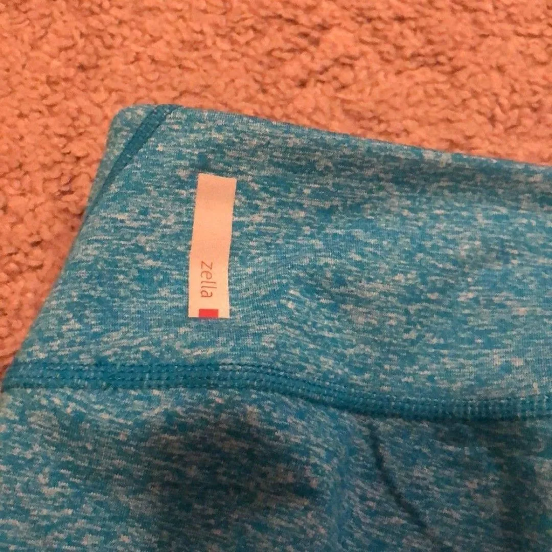 Zella Heathered light blue leggings - Image 3