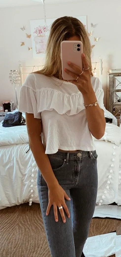 Forever 21 White Top - Image 2