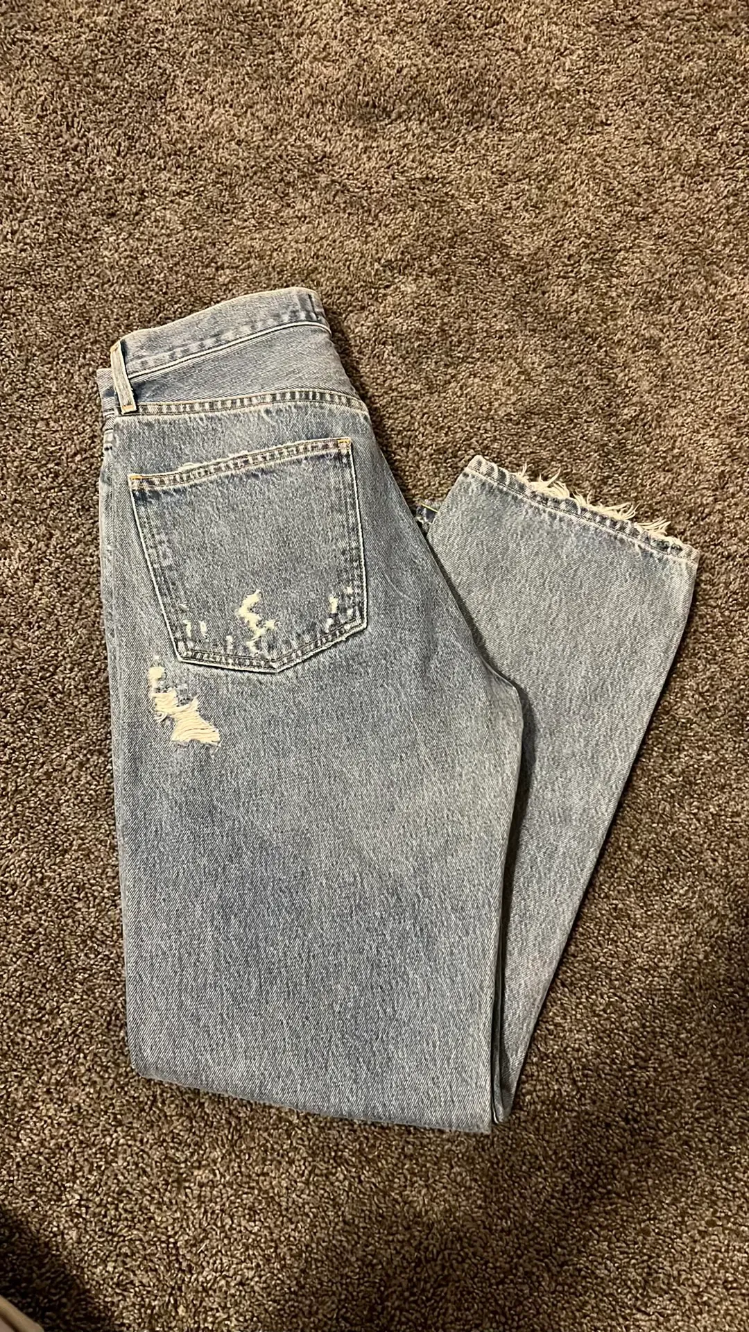 90’s Pinch Waist High Rise Straight - Image 5