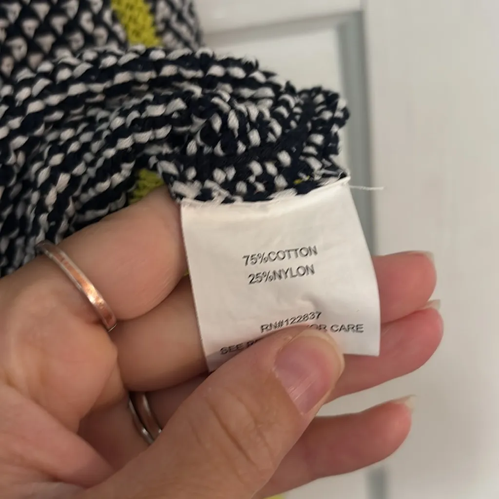 Ost Monochrome Knit Sweater Blue Size XL - Image 5