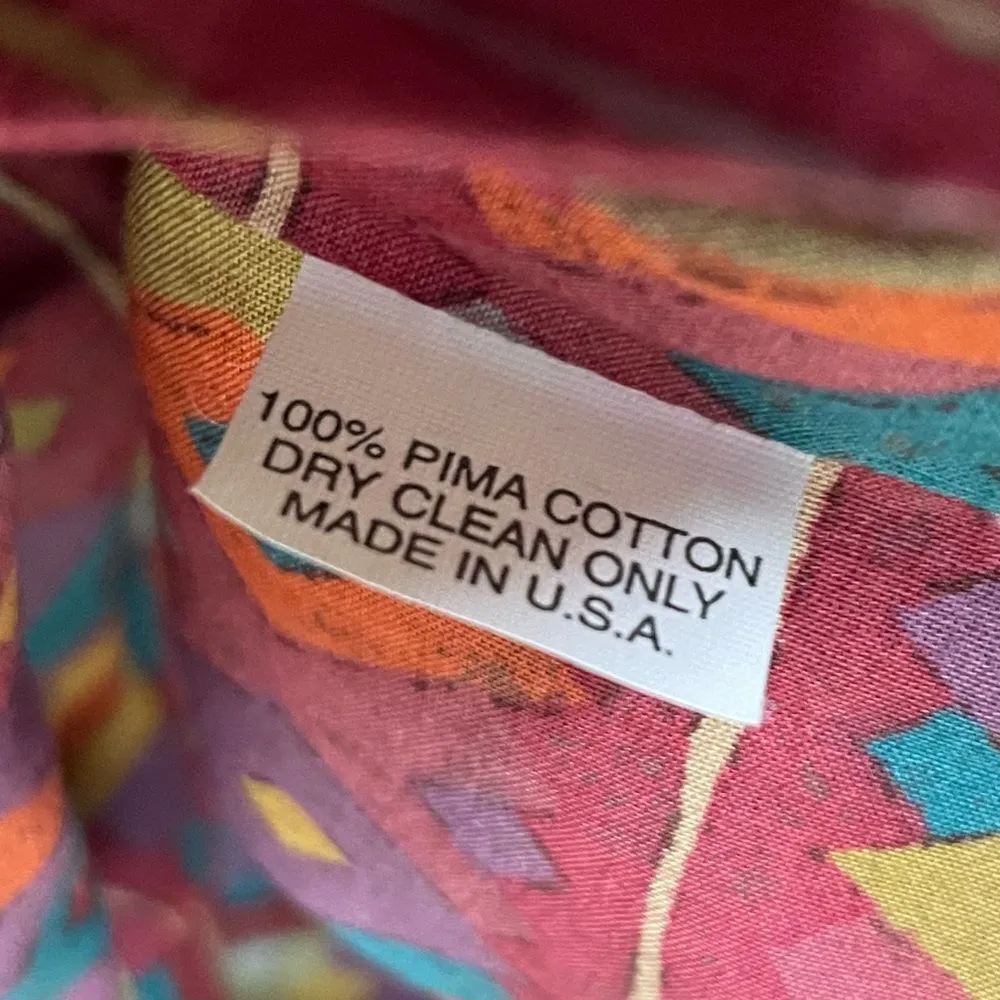 Peruvian Connection Pima Cotton Layered Striped‎ Midi Dress 12 - Image 4