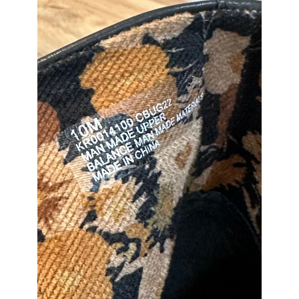 Korks Women's Destiny Black Boots Size 10 NWOT Man Made Upper Chic Flattering - Image 13