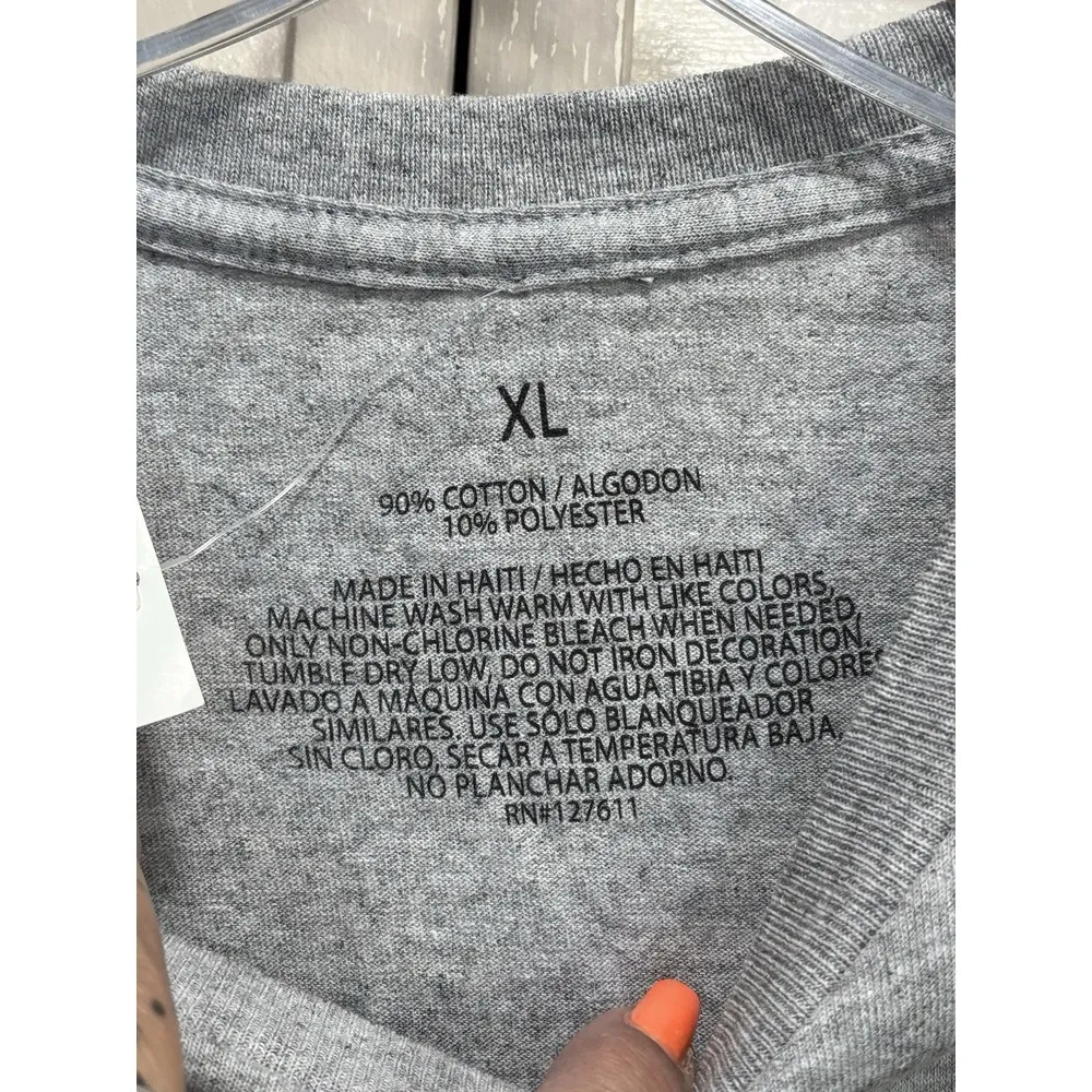 Gray Broom Hair Don't Care Graphic‎ Short Sleeve T - Image 3