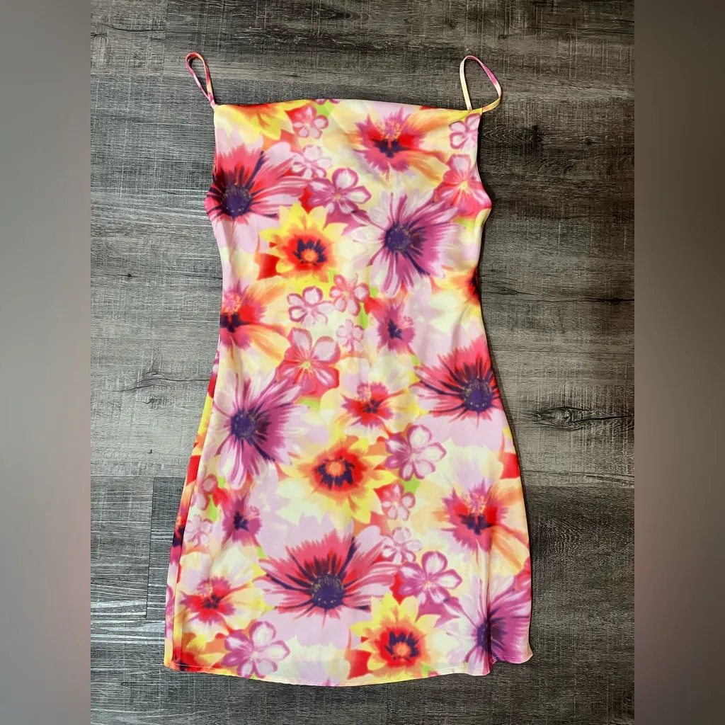 URBAN OUTFITTERS Mallory Cowl Neck Slip Dress - Image 3