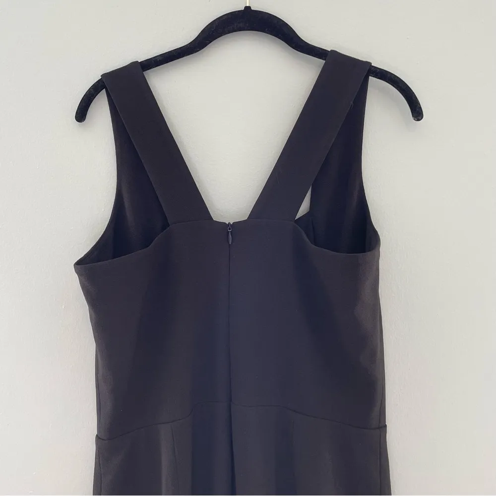 Dress the Population Monica Tea Length Trumpet Dress Black Large - Image 11