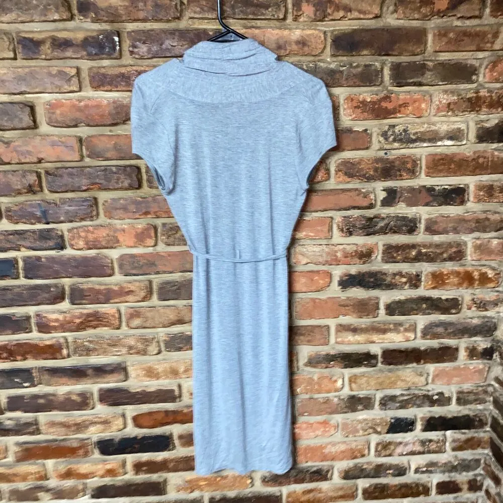 Design History Short Sleeve Surplice V-Neck Tie Waist Dress Women's Size small - Image 5