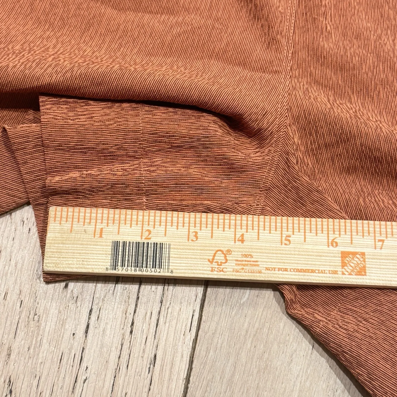 Athleta‎ Women's Echo Short 5" Quick Drying Breathable Brown Burnt Orange Size 4 - Image 7