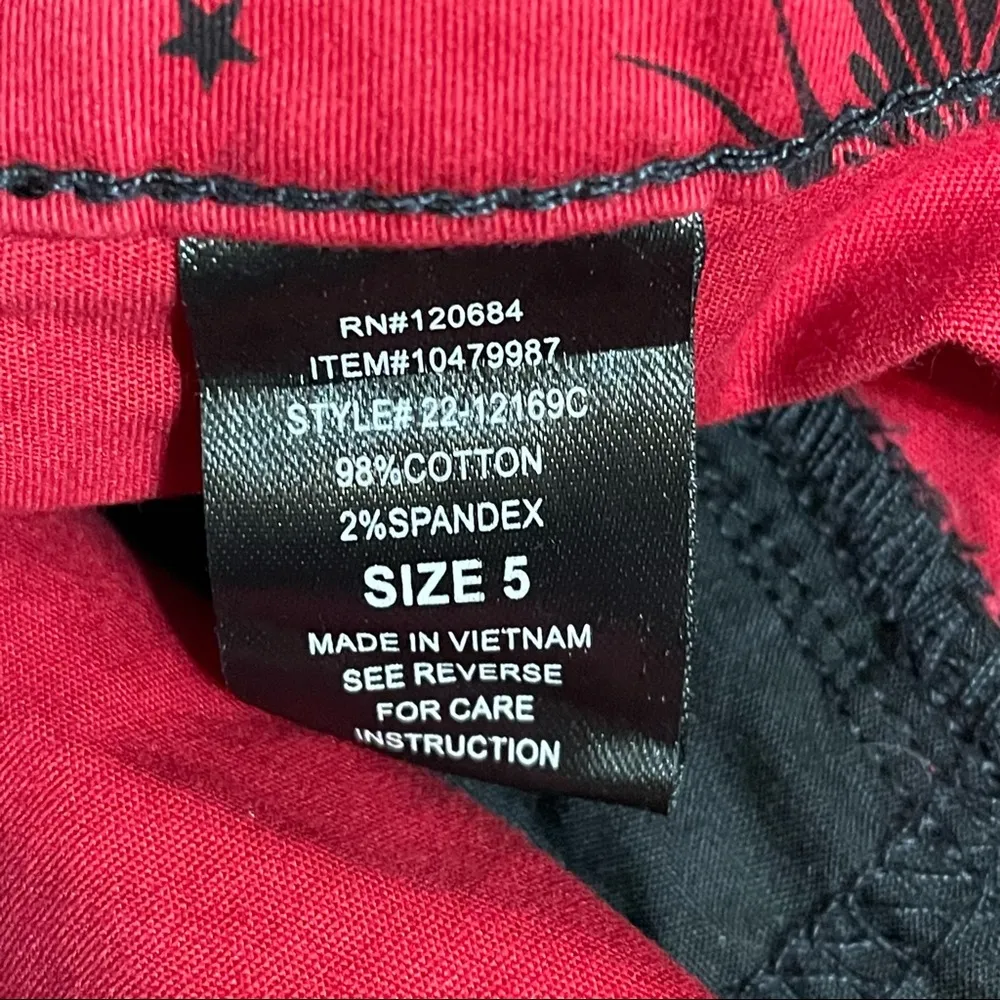 Lovesick from Hot Topic High Waist Shorts Red Size undefined - Image 8