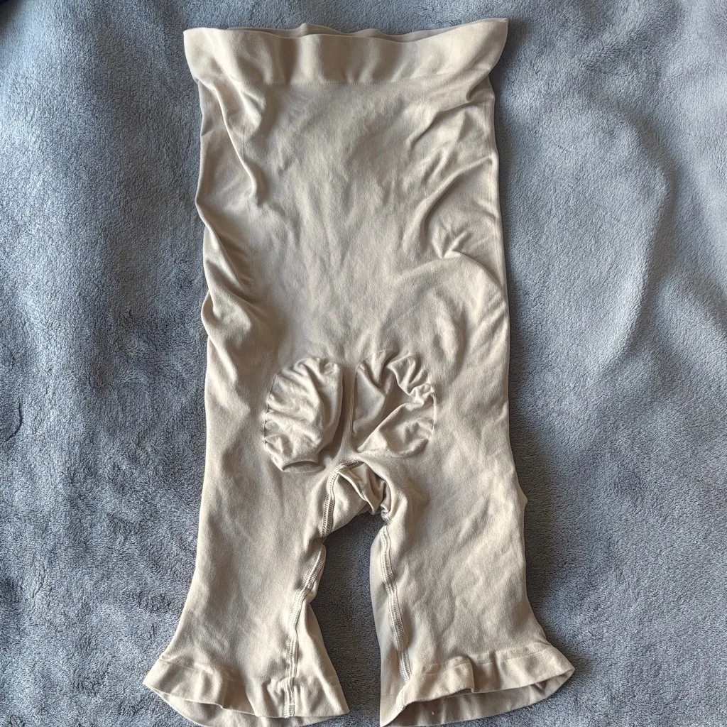 SKIMS High-Waisted Shapewear in Beige - Image 2