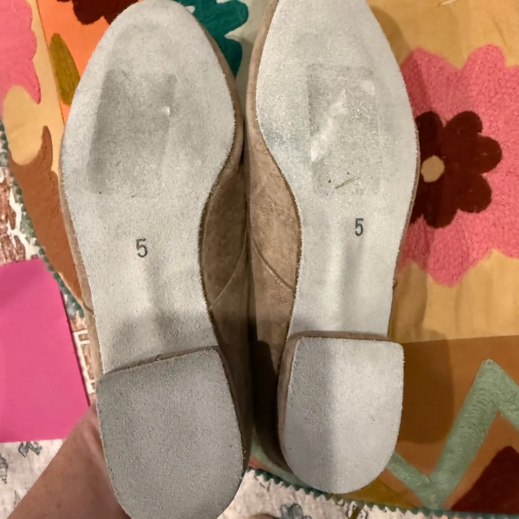 Two Stepper Beige Suede Lace - Image 3