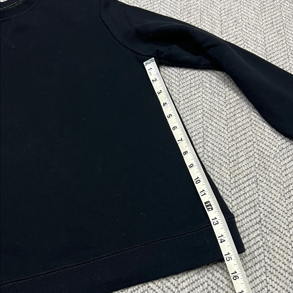 Wondershop Black Crewneck Pajamas Sweater Size M - Image 5