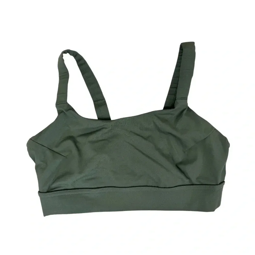 aday FULL SET Lighten Up Sports Bra & Layered Up Thermal Leggings Set Green XS‎ - Image 10