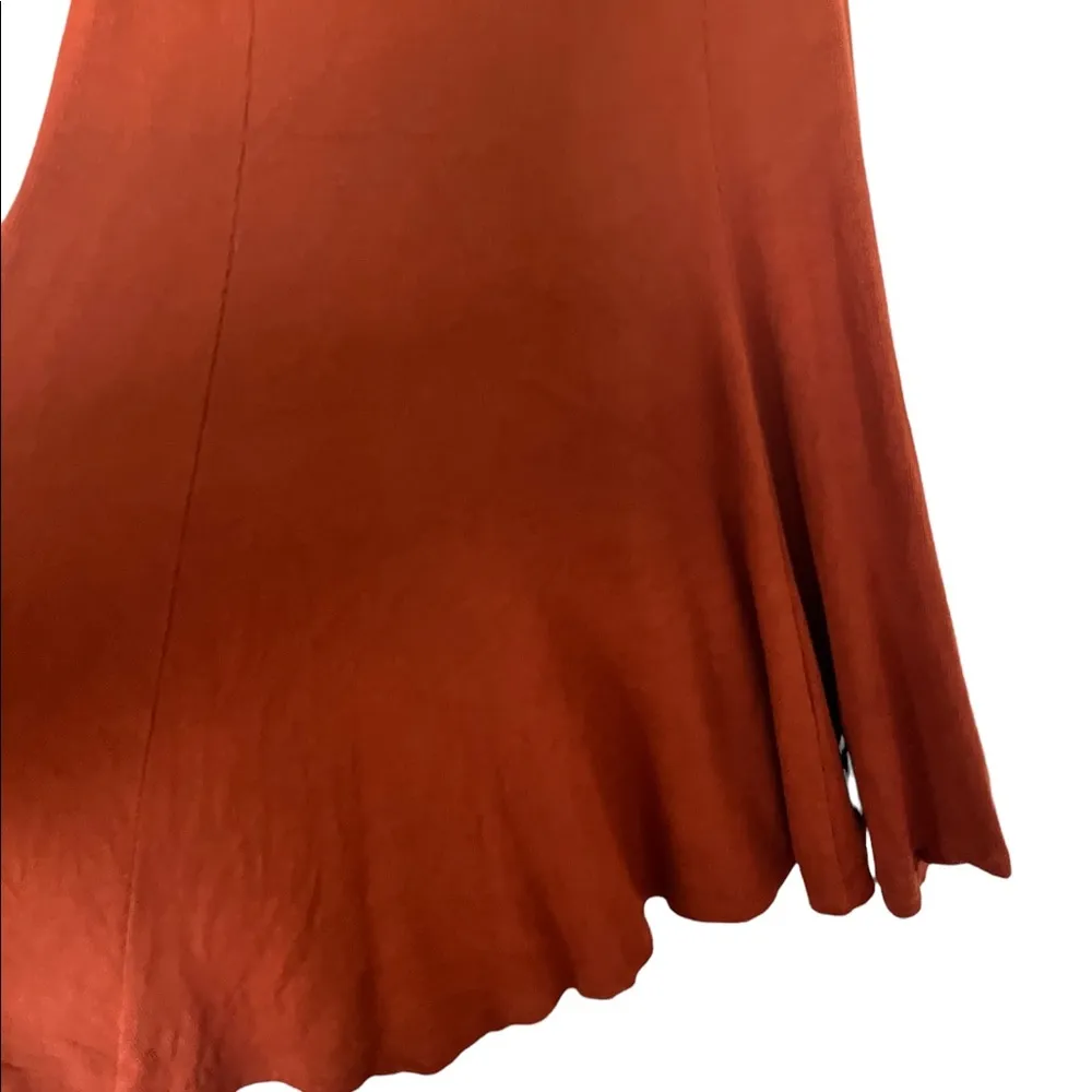 Silence and noise burnt orange tank dress size small - Image 2