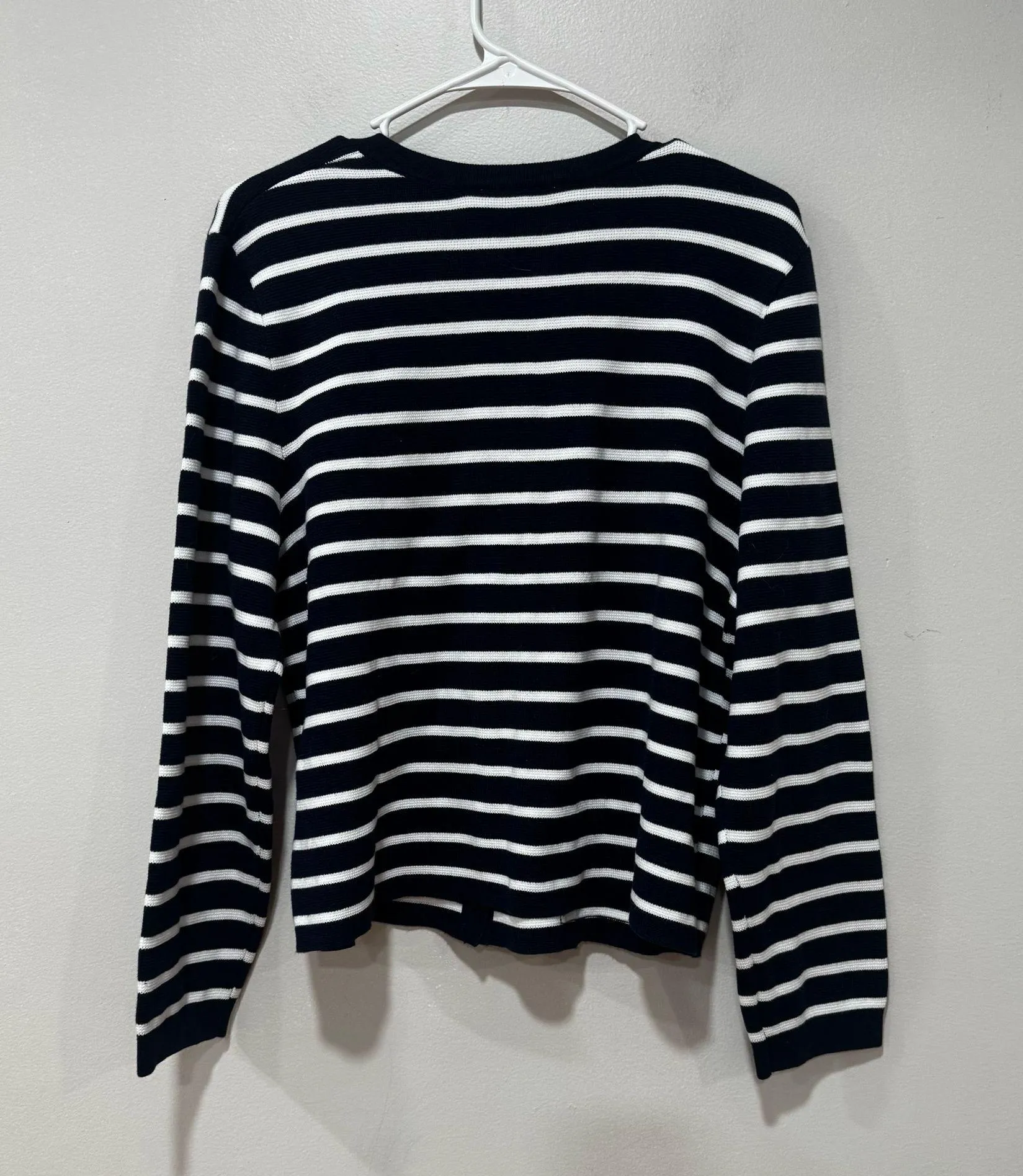 Nine West striped cardigan  Size Large - Image 3