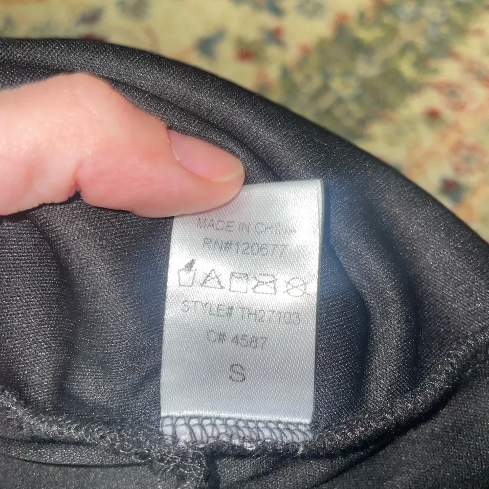 TIC TOC Black Velvet Corset Top - Image 4