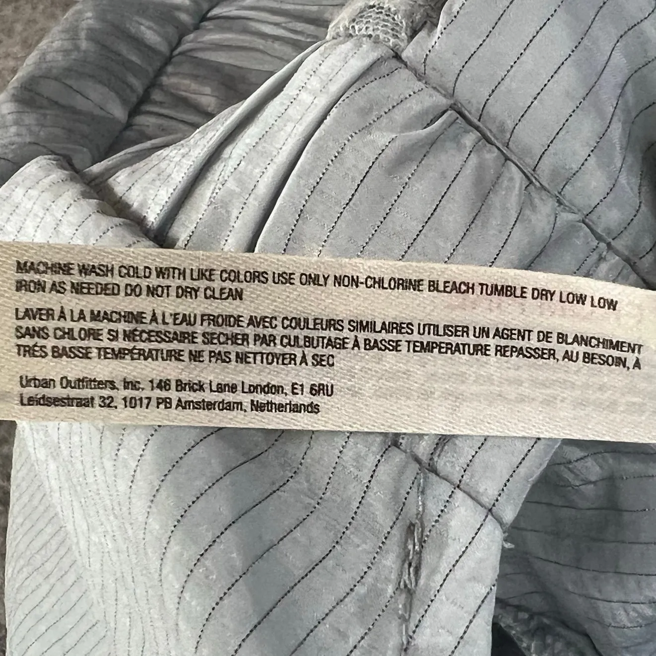 Free People Chaparral Convertible Hike Jumpsuit M Gray Utility Relaxed Overalls - Image 14