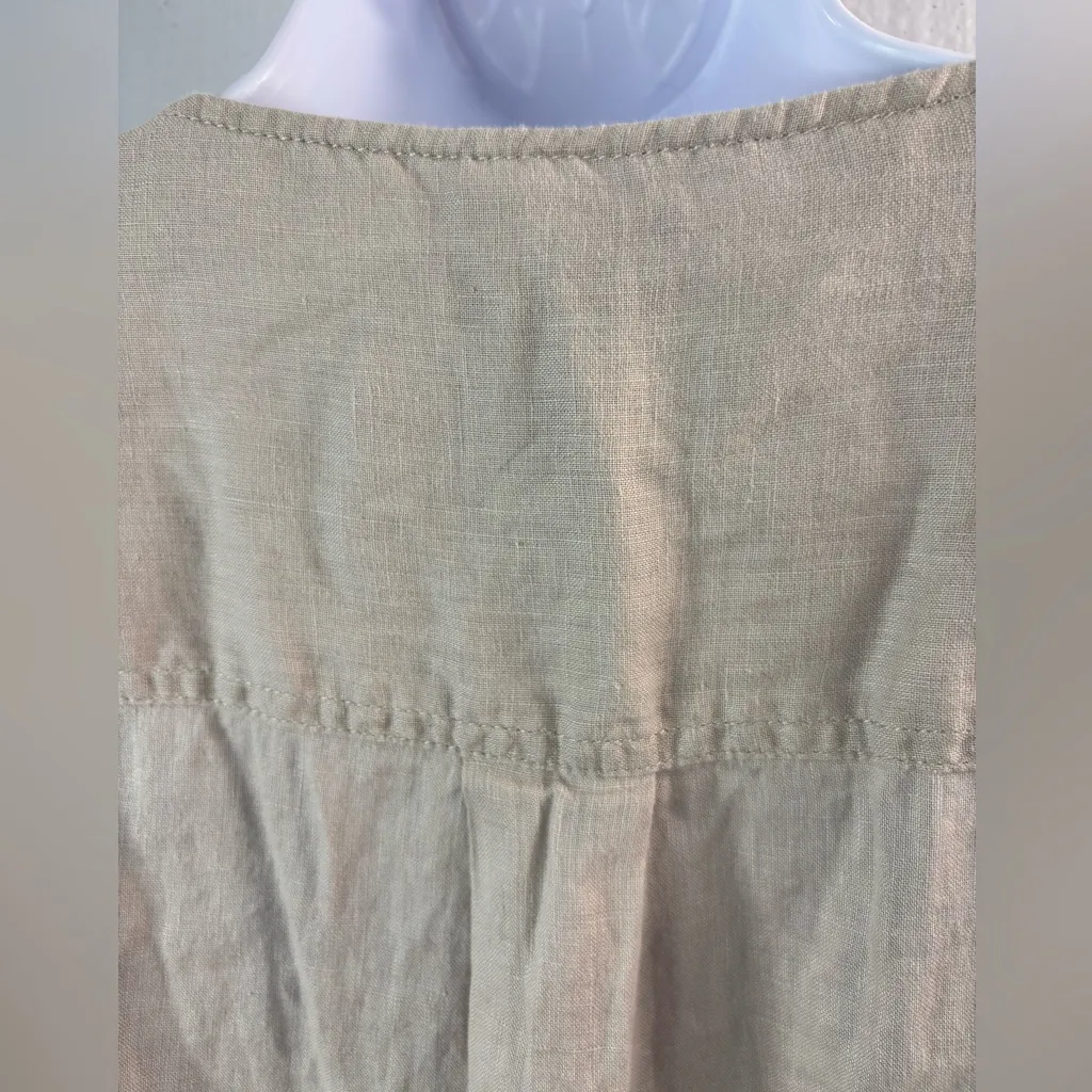 Jones New York XL Beige Linen Tunic Top - Image 7