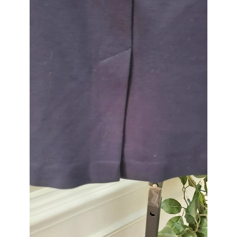 A New Day Women's Solid Black Rayon & Nylon Pull on Casual Pencil Skirt Size 18 - Image 4