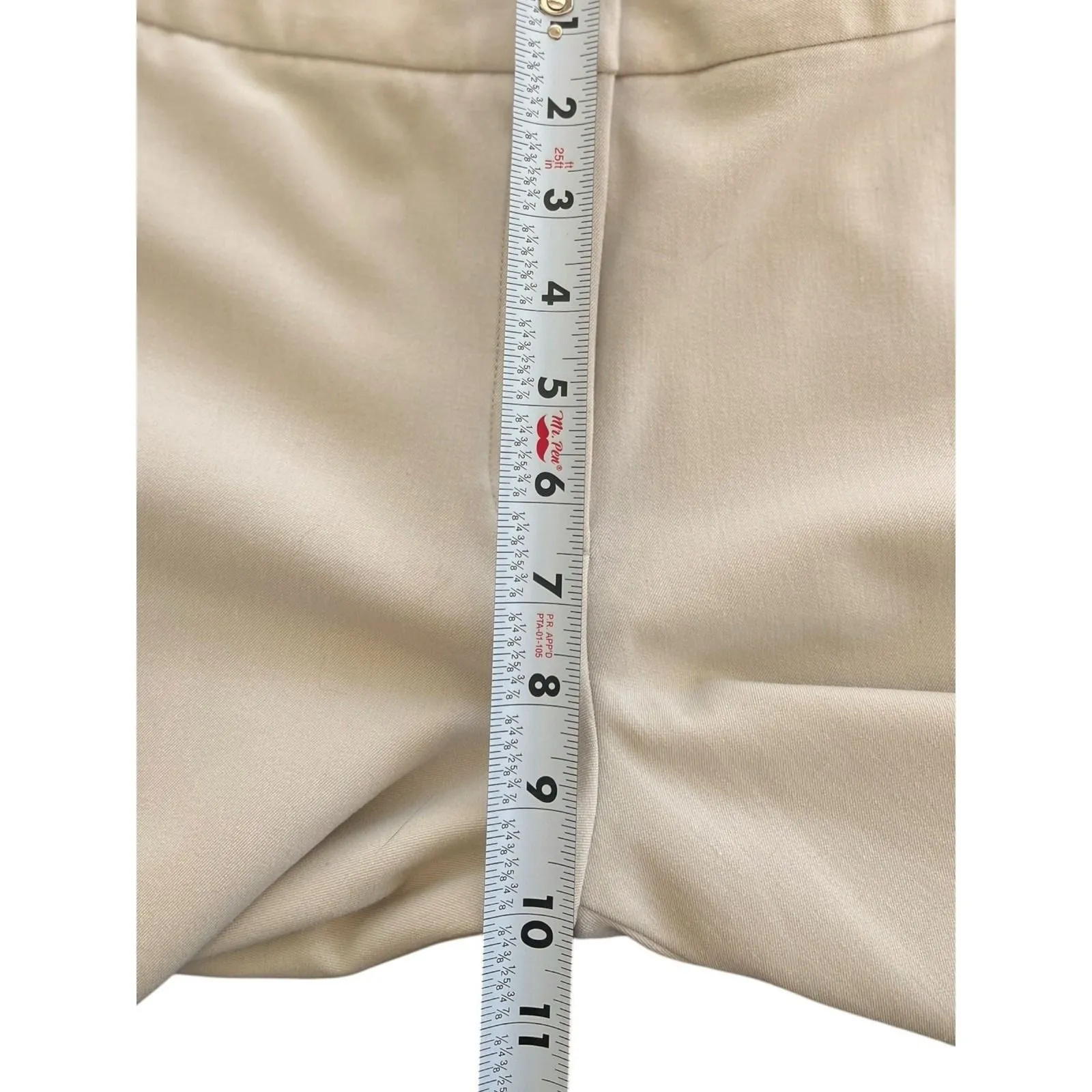 Rafaella Relaxed High Waist Wide Leg Khaki Dress Pants Size 10 Business Casual‎ - Image 8