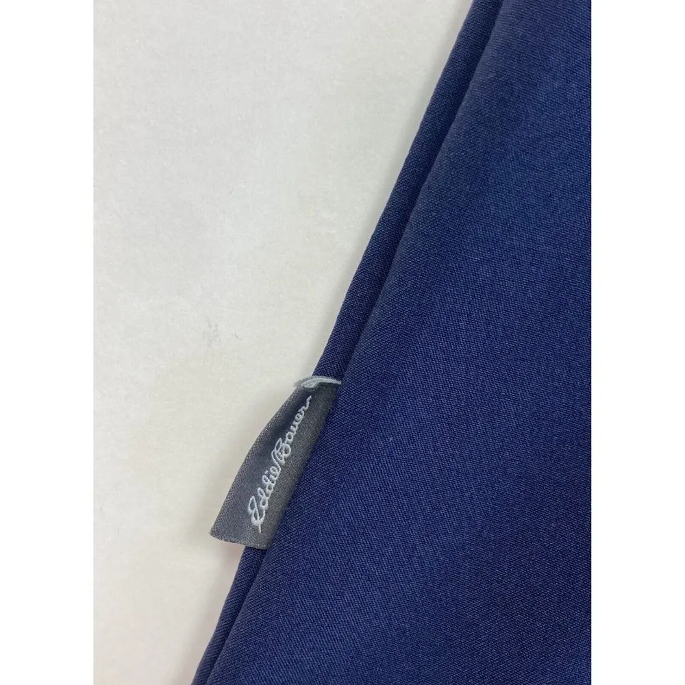 *Eddie Bauer Outdoor Utility Vest & Dress Womens Size L Dark Blue Activewear - Image 10