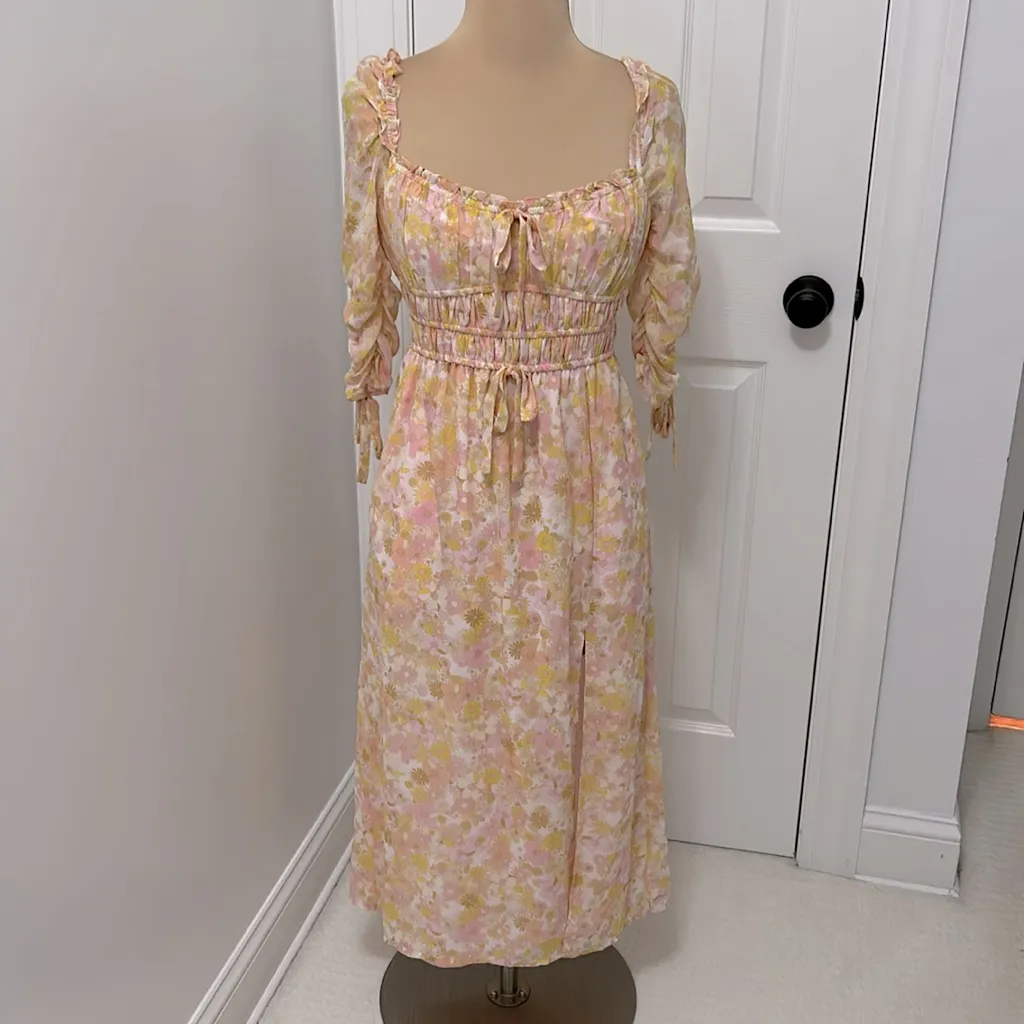 For Love & Lemons Eden Midi Dress - Image 5