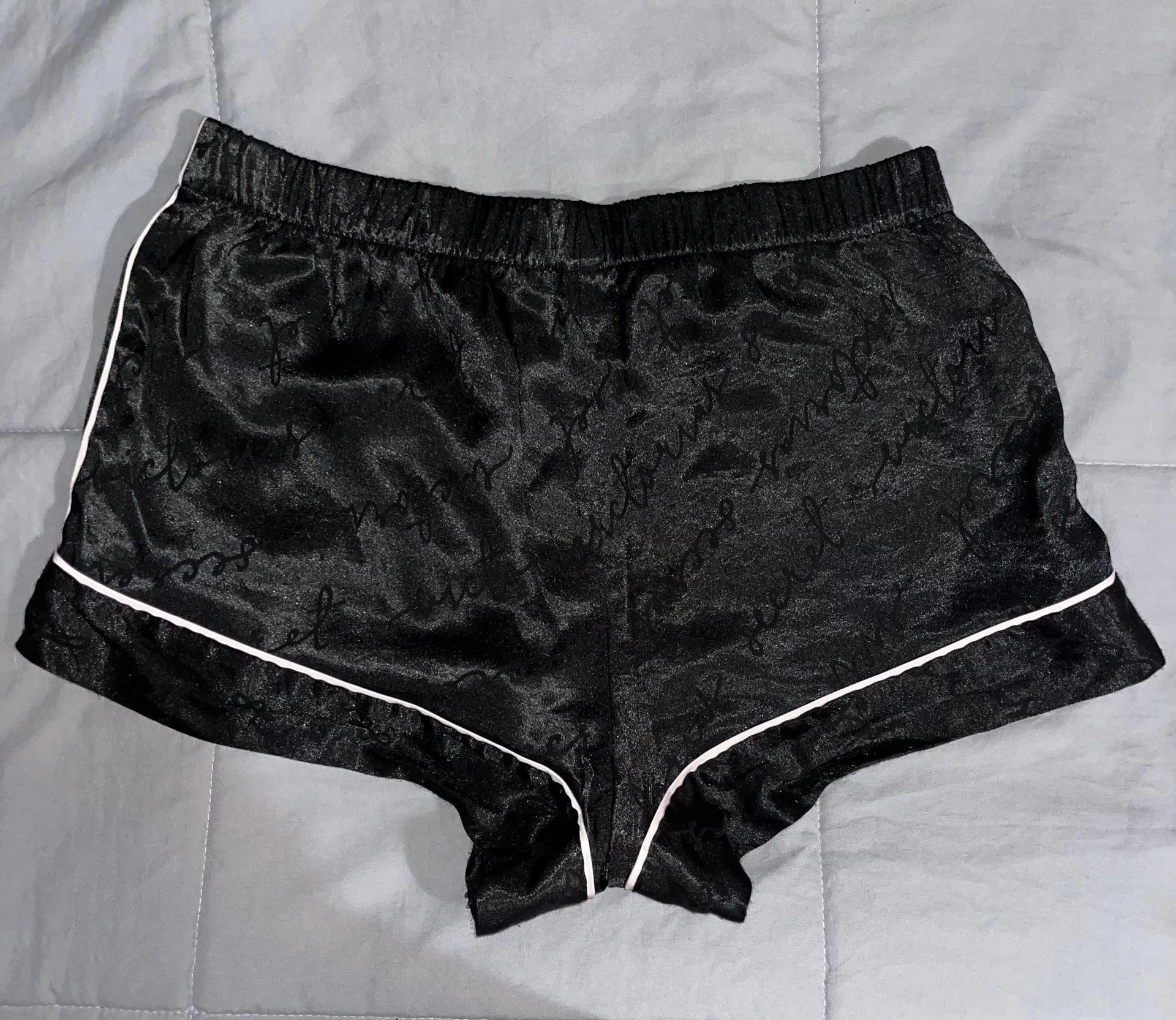 Satin Sleep Shorts - Image 4
