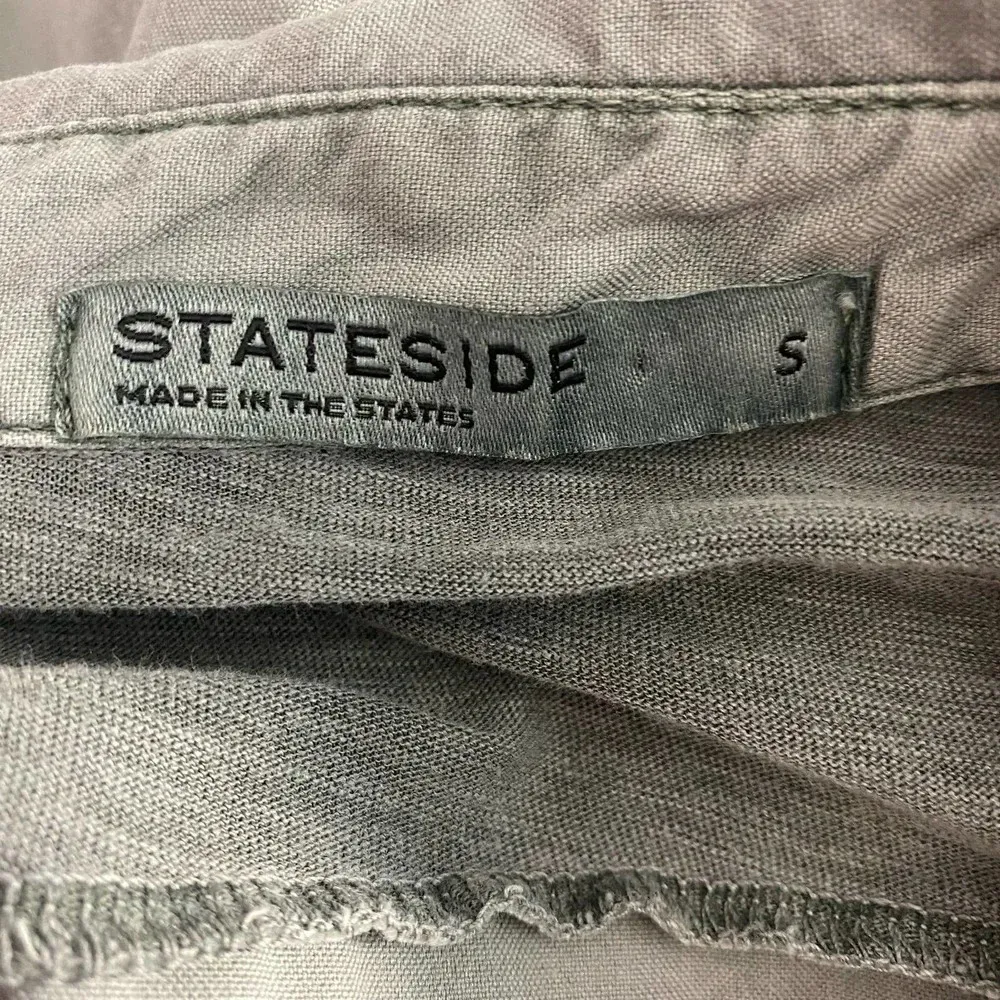 Stateside‎ Green Button-Down Supima Cotton Top - Image 10