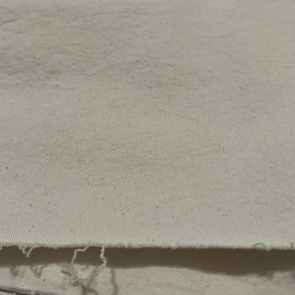 Sonoma High Rise Shorts 24W Stretch Raw Hem Painters Pant White Straight Fit - Image 2